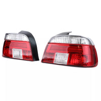 Luci posteriori trasparente rosso bianco cristallo BMW Serie 5 E39 95-00