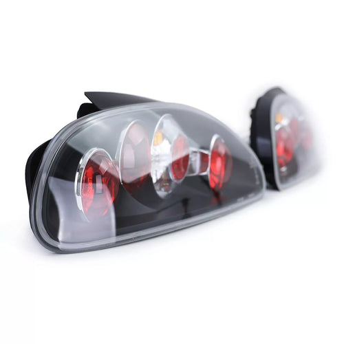 Fanali posteriori in vetro trasparente nero, per MG F Cabrio RD TF 95-05