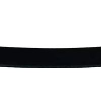 Protezione paraurti posteriore barra bagagliaio opaca per Mercedes GLC X253