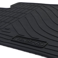 Tappetini in gomma, per auto neri set premium adatti, per BMW X1 E84 09-15