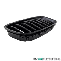 Griglia Sportiva per BMW Serie 5 F07 GT nera lucida griglia 08-17