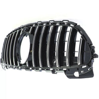 Griglia radiatore sportiva nera cromata per Mercedes Classe C W206 S206 dal 21