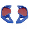Palette prolunga alluminio blu per Smart ForTwo 451 Coupe Cabrio 09-19