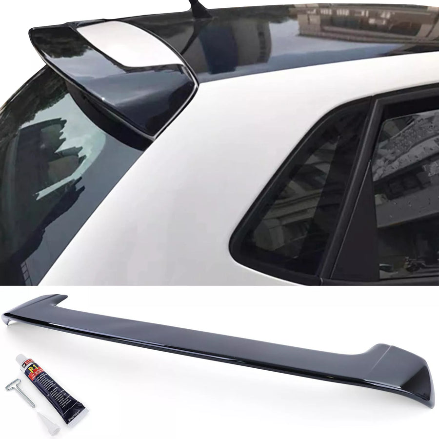 Spoiler posteriore spoiler bordo tetto Nero per P O L O  5 6R prefacelift 09-14