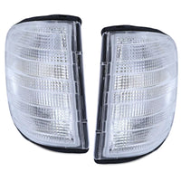 Coppia frecce bianche sinistra destra, per Mercedes Classe S W126 79-91