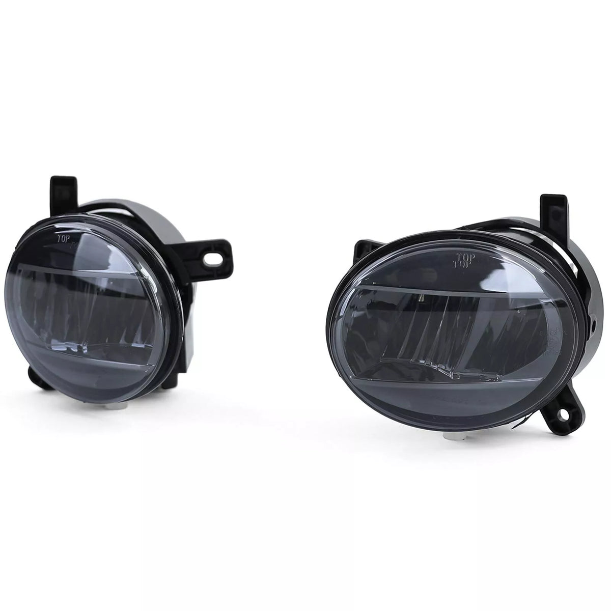 Fendinebbia LED vetro trasparente nero fumo per Audi A4 8K A6 4F Q5 Seat Exeo – vista 3