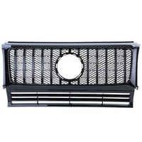 Griglia radiatore sportiva nera lucida adatta, per Mercedes G modello W463 90-18