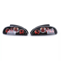 Fanali posteriori in vetro trasparente nero, per MG F Cabrio RD TF 95-05