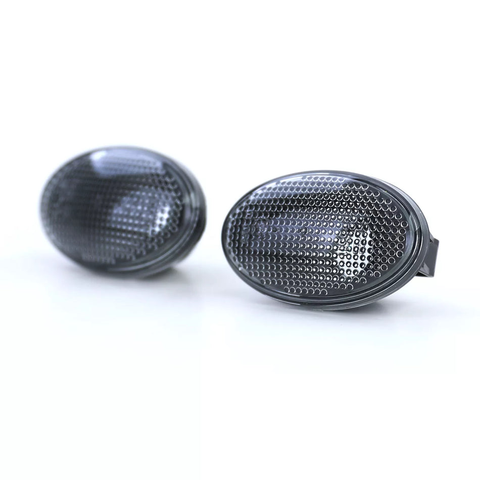 Frecce laterali nere coppia fumo, per Mercedes Classe A W168 Smart 450 98-04