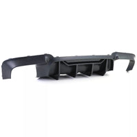 Diffusore posteriore + terminali carbonio, per BMW F10 F11 520 523 525 528 530