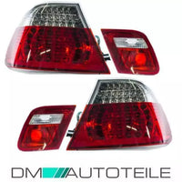 Set LUCI POSTERIORI LED Coupe rosso bianco per BMW E46 99-03 non M3 lifting