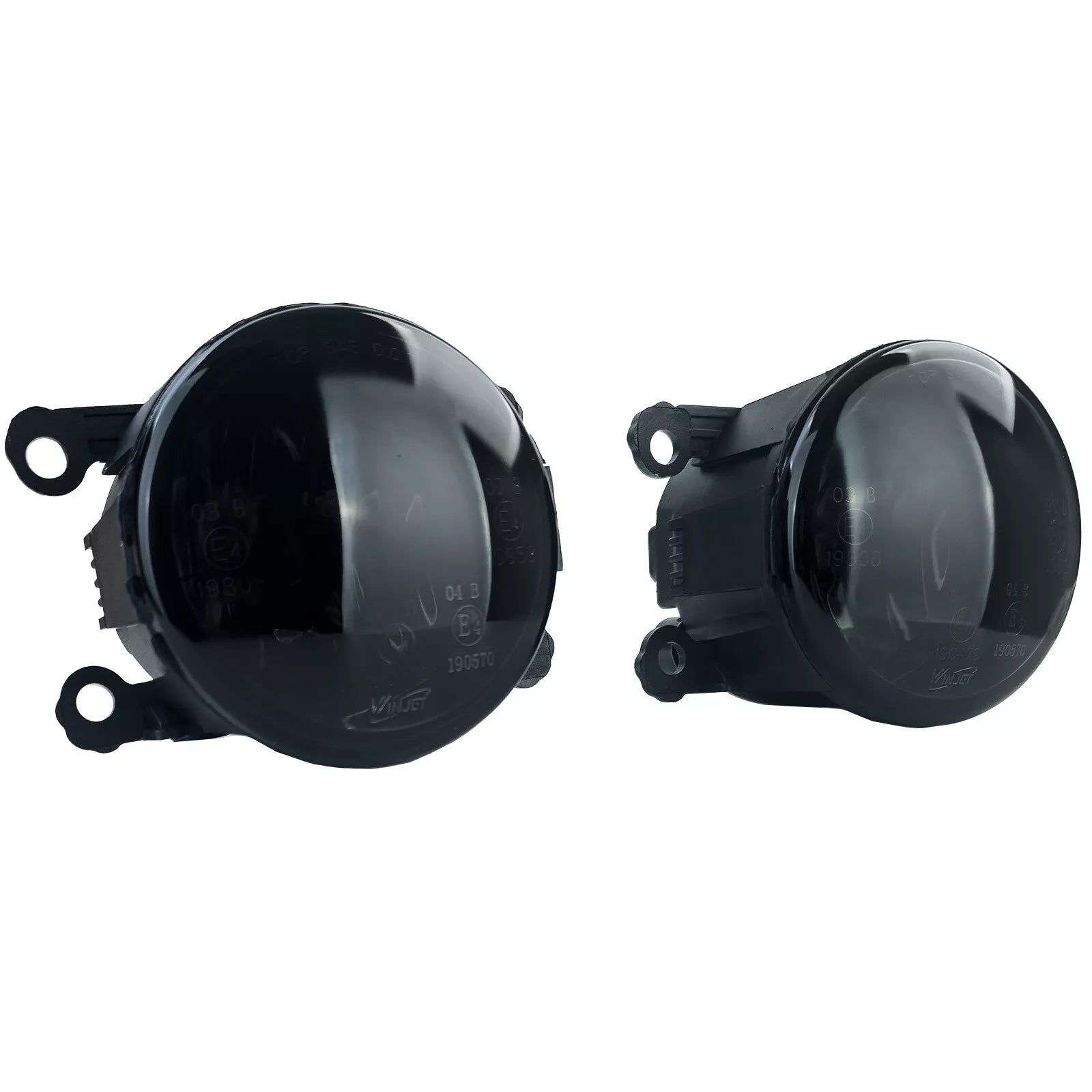 Set fendinebbia vetro trasparente nero per Opel Astra G H OPC Corsa D Agila – vista 5
