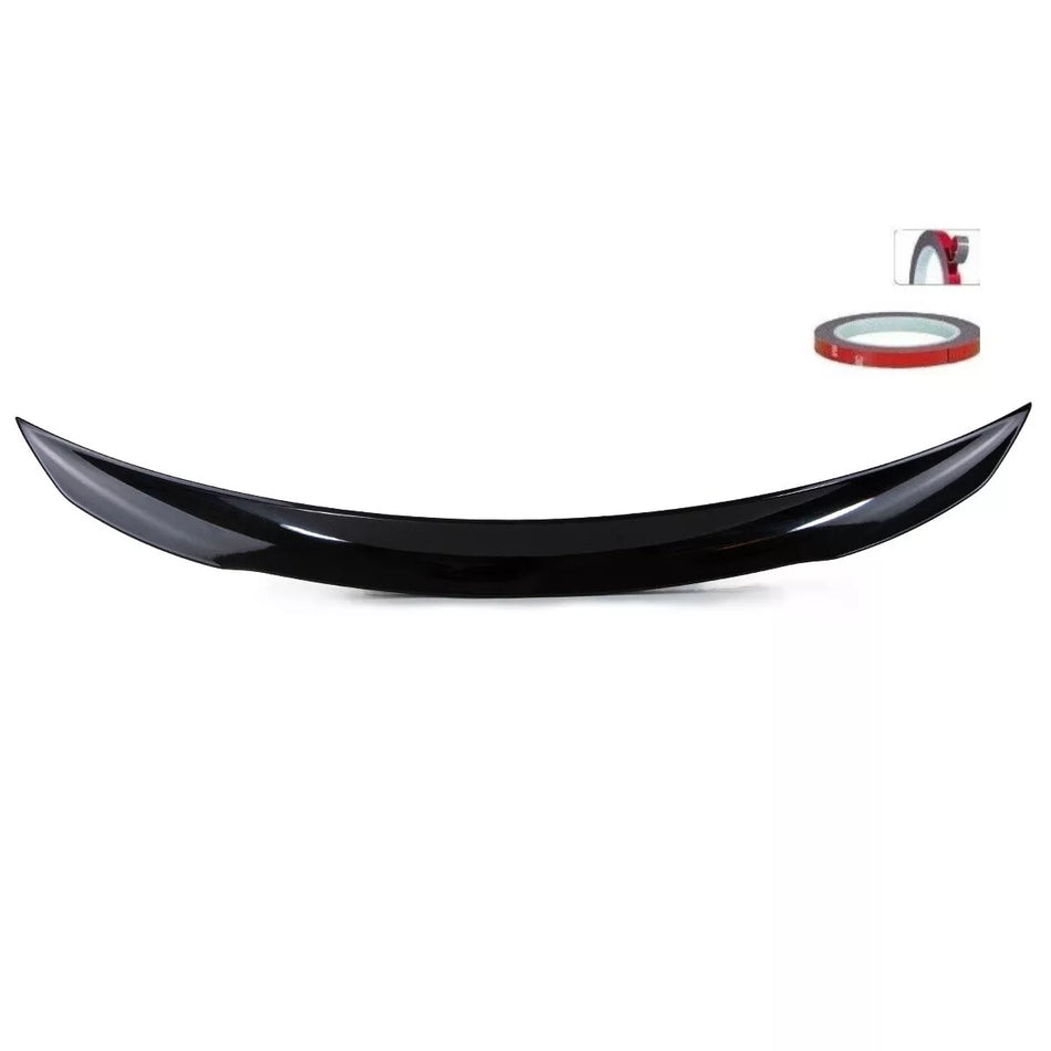 Set Spoiler Posteriore bagagliaio lama Nero per Mercedes CLA W118