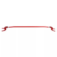 Barra alluminio rossa anteriore 3 pz regolabile per Peugeot 206 + CC SW 98-08