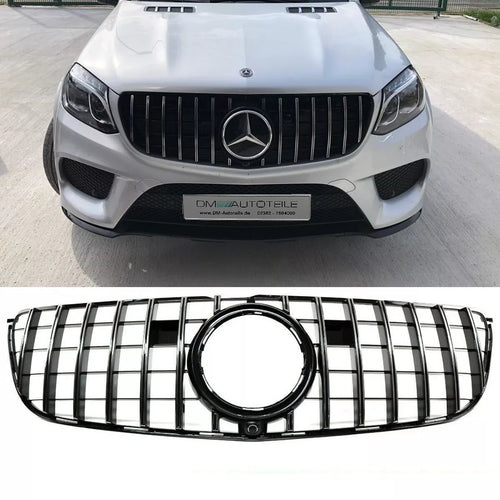 Griglia cromata per fotocamera per Mercedes GLS X166 Mopf Sport-Panamericana