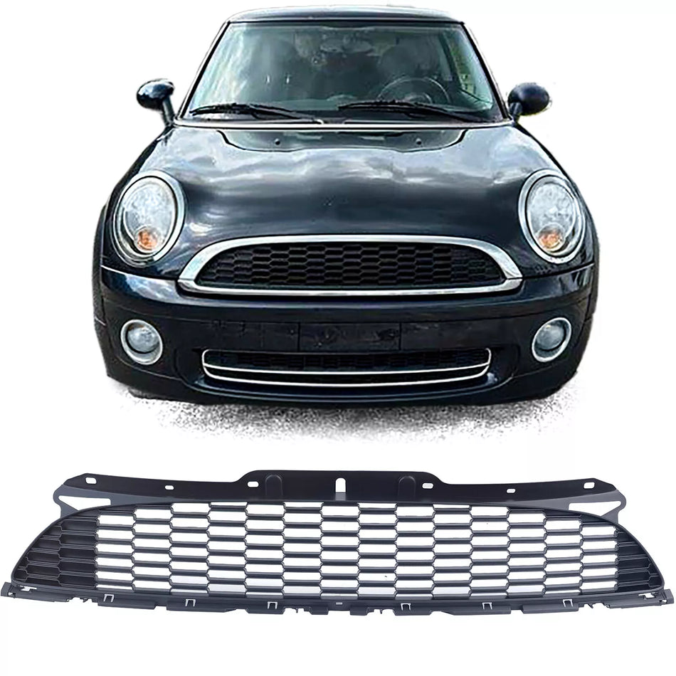 Griglia radiatore a favi nero opaco, per Mini One Cooper JCW R56 R57 R58 R59