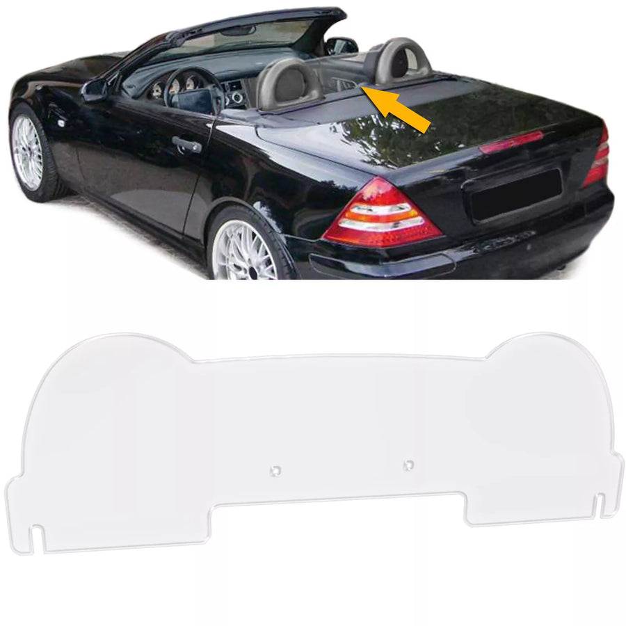 Parabrezza premium parabrezza vetro acrilico trasparente Mercedes SLK R170 96-04