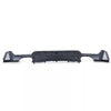 Diffusore posteriore,performance lucido doppio tubo,per Serie 4 BMW F32 F33 F36