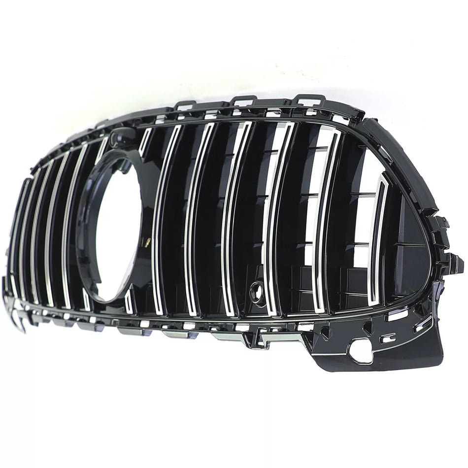 Griglia radiatore sportiva nera cromata, per Mercedes Classe C W206 S206 dal 21