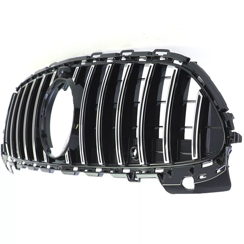 Griglia radiatore sportiva nera cromata, per Mercedes Classe C W206 S206 dal 21