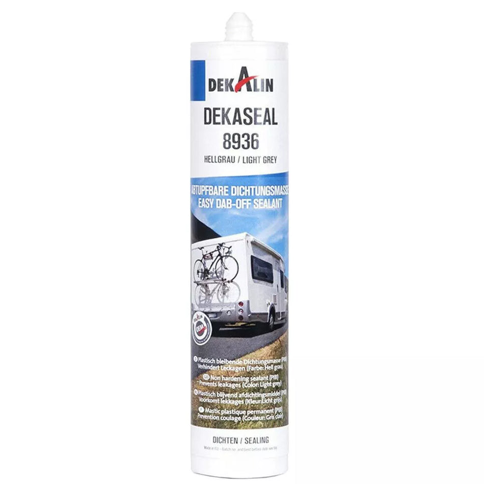 1 sigillante adesivo Decalin Dekaseal 8936 310 ml grigio chiaro cartuccia