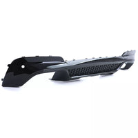 Diffusore posteriore Sport, performance lucido + terminali nero, per BMW X3 G01
