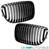 Griglia Nero Lucido controvento per BMW E81 E82 E87 E88 Facelift 07-13