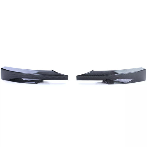 Spoiler anteriore angoli flaps splitter carbon, per BMW Serie 3 E90 E91 08-12