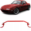 Barra alluminio rossa anteriore 3 pezzi regolabile per Mazda MX5 NA NB 89-00