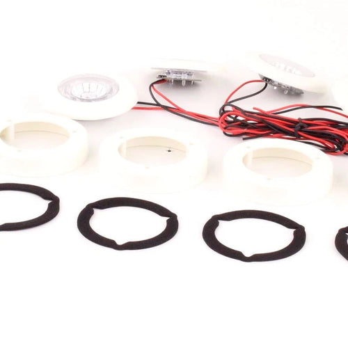 Hella Celis Luci Interne Camper SpotLED Set Bianco Universale 9-32 Multivolt