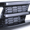 Telaio fendinebbia griglia GTI look nero lucido per VW Golf 7 12-16