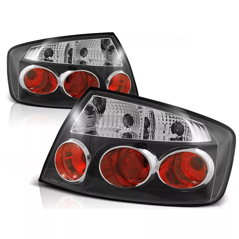 Set luci posteriori Nero per Peugeot 407 04-10