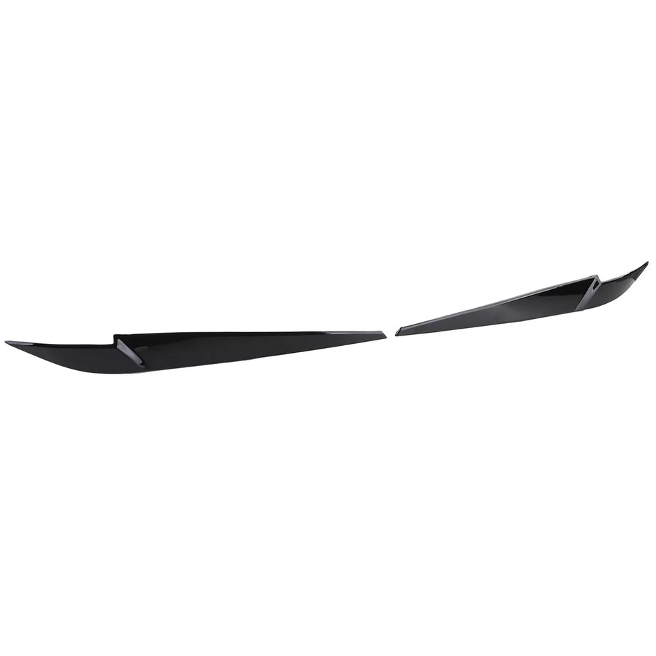 Parafanghi brutto sguardo nero lucido adatto, per BMW X5 F15 2013-2018