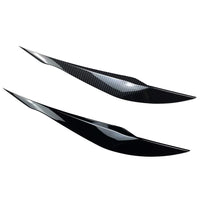 Parafanghi brutto sguardo nero lucido per BMW Serie 3 F30 F31 2011-2019