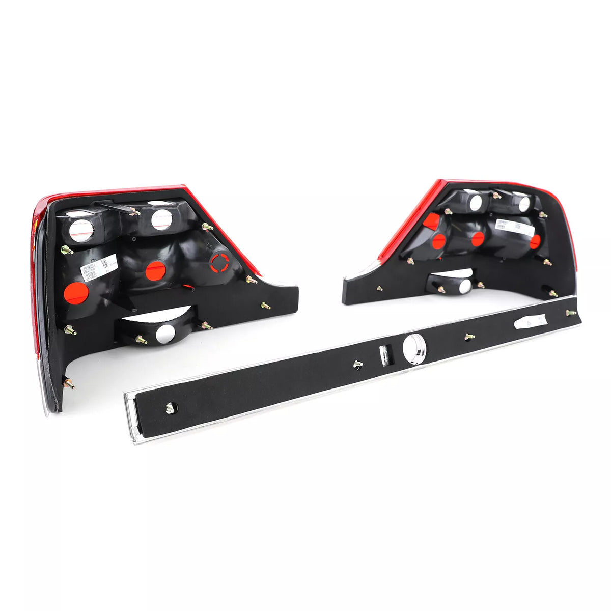 Luci posteriori con barra di serratura rosso chiaro Mercedes S Kasse W140 – vista 4