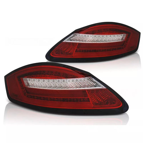 Luci posteriori full LED per Porsche Cayman/Boxster 987 2005-2008 rosso/chiaro