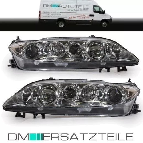 Set fari H1/H1/H3 Mazda 6 02-05 incl. set nebbia dx sxmotore coppia