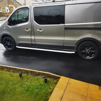 Kit battitacco passaruota ABS Nero completo Renault Traffic III X82 2014-2021