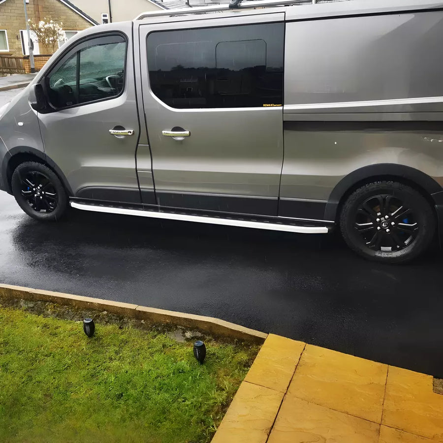 Kit battitacco passaruota ABS Nero completo Renault Traffic III X82 2014-2021