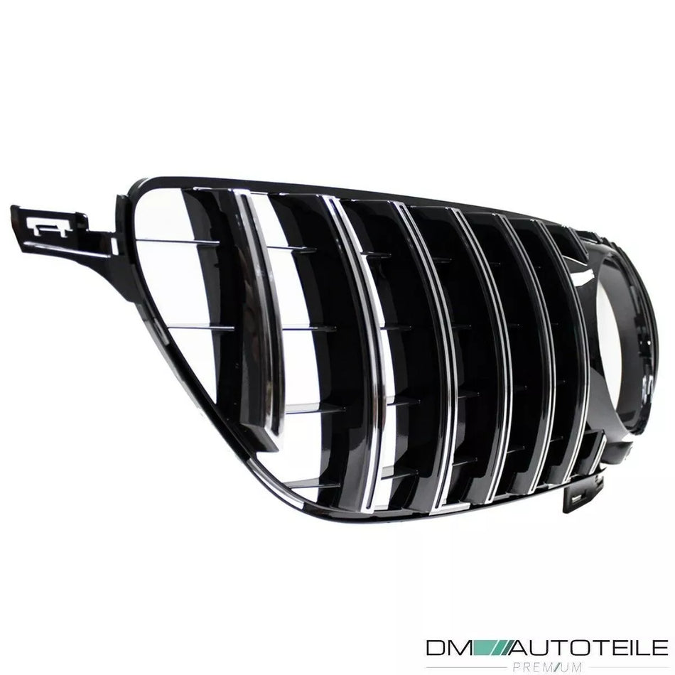 Griglia cromata per Mercedes GLE (ML) W166 15-18 + Sport-Panamericana GT