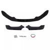 Spoiler anteriore Nero Lucido per BMW Serie 1 F20 F21 LCI M Sport