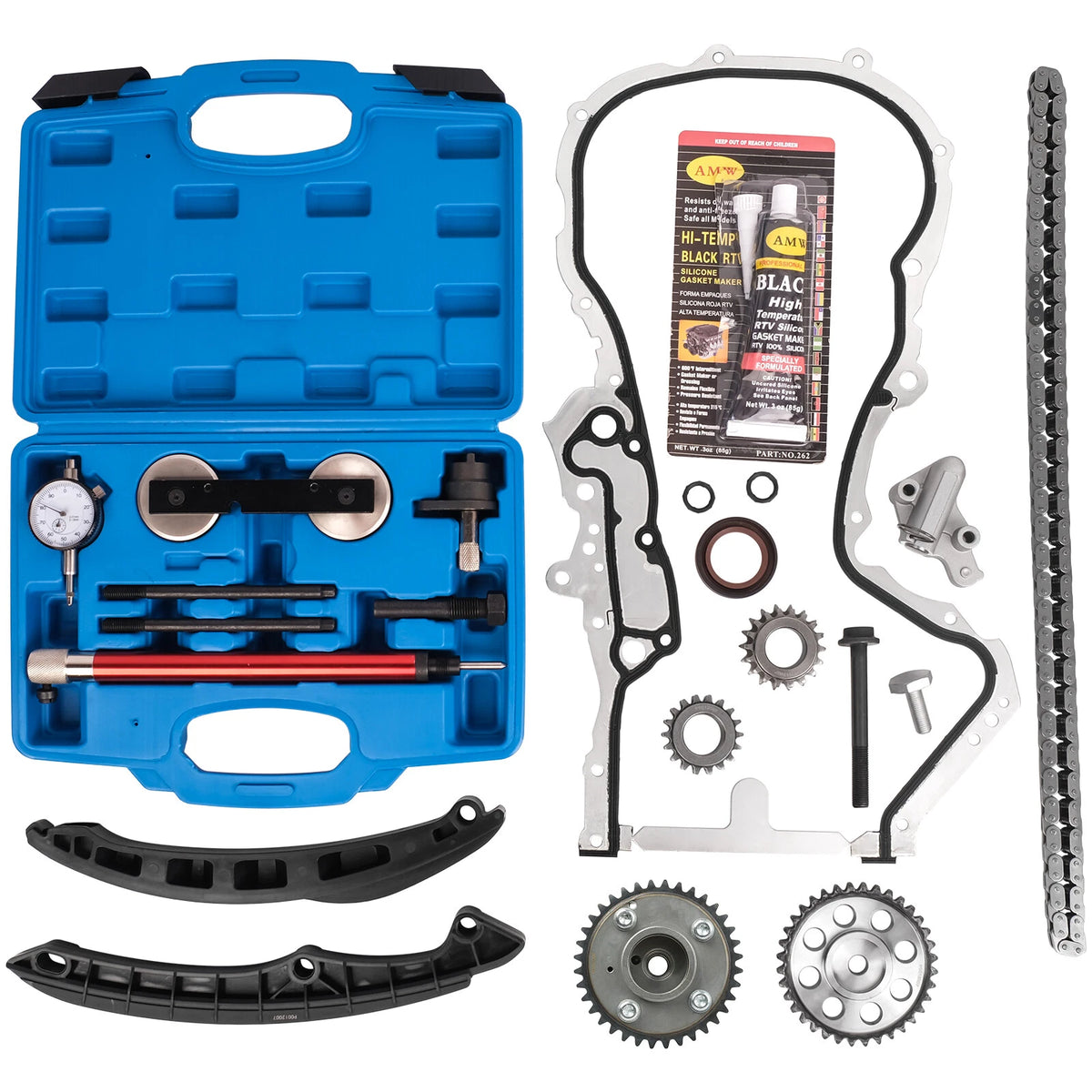 Set Kit Catena Distribuzione GOLF 5 P olo 1.4FSI T oledo 4 Fabia 2 1.6 CFNA