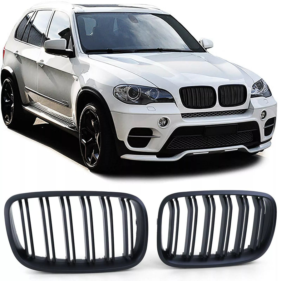 Griglia Sport doppio ponte, performance opaca adatta, per BMW X5 E70 X6 E71