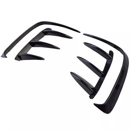 Kit ali spoiler flaps splitter paraurti posteriore, per Mercedes A W176 13-18