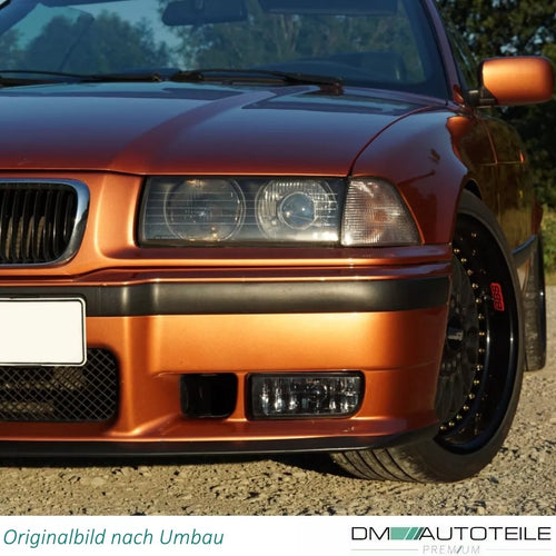 2 fendinebbia Smoke Black per BMW E36 Cabrio Coupe Touring + M3