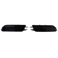 Griglia mascherine paraurti nido d'ape lucida per Audi A6 C7 11-14 senza S-Line