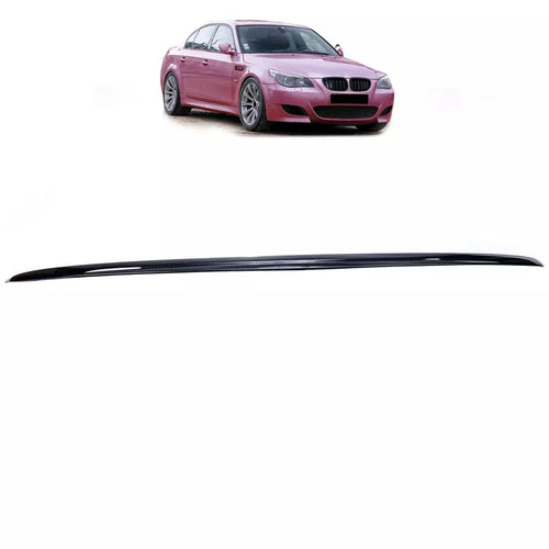 Spoiler Posteriore Bagagliaio carbonio Lucido per BMW Serie 5 E60 + M Sport