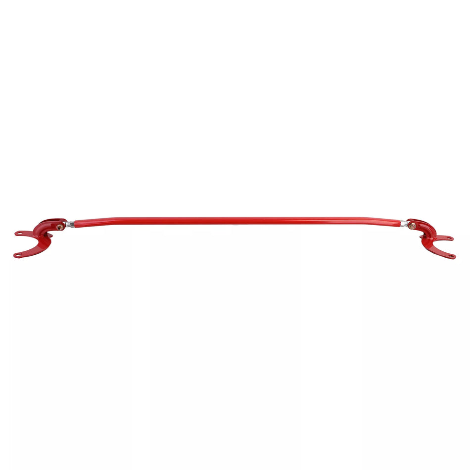 Barra alluminio rossa anteriore 3 pz regolabile, per Peugeot 206 + CC SW 98-08