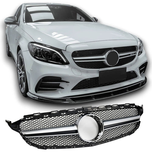 Griglia sportiva radiatore per Mercedes W205 2014-2018