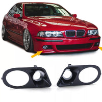 Mascherine fendinebbia + presa d'aria adatte per paraurti BMW E39 M5